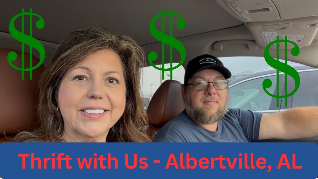 Thrifting in Albertville & Boaz, Alabama | Estate Sale, Thrift Store & Goodwill Haul! 🛍️