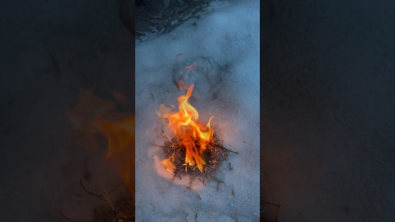 Ultimate Bushcraft Fire Starter Test 🔥 Will It Burn Long? 