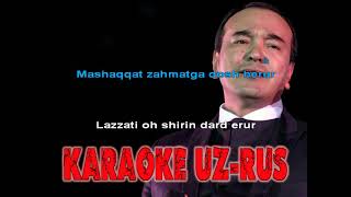Ozodbek Nazarbekov San`atdan baxtini topganlar karaoke