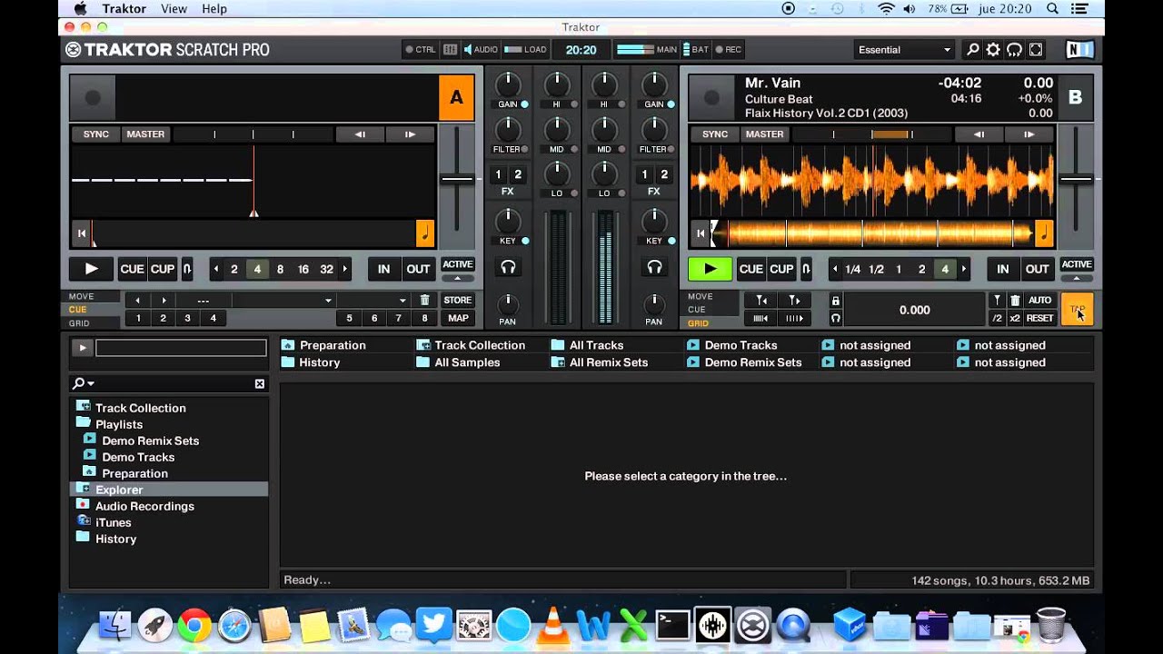 Setear setear bpm y beatgrid manualmente traktor y serato en español - YouTube