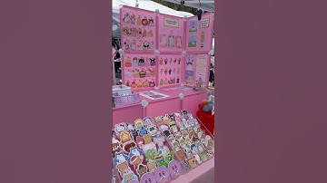 soul real market in irvine! feel free to shop from anjoobi.etsy.com 💗 #fleamarket #stickers #fanart