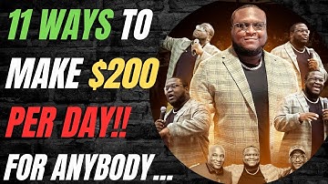 11 Easy Ways To Make $200 In Just One Day!
