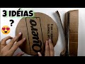 3 IDÉIAS FANTÁSTICAS COM PAPELÃO 💖