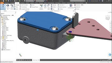 Inventor Tutorial - Placing a bolted connection
