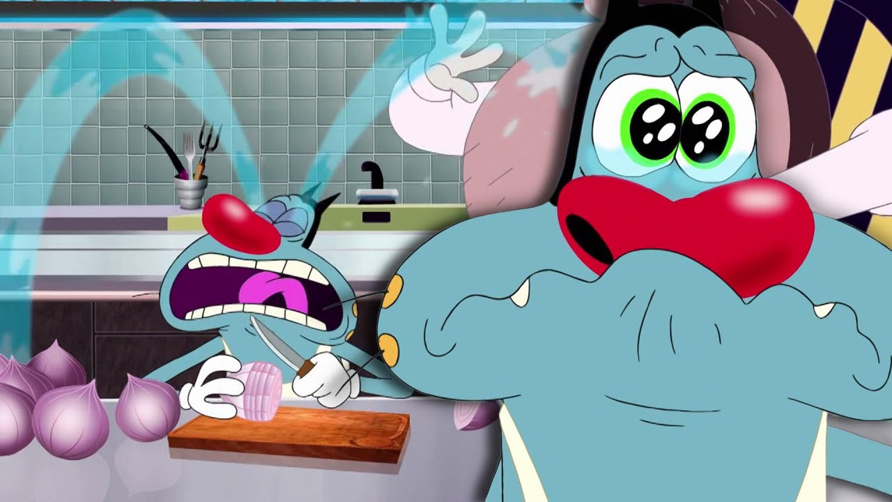 हिंदी Oggy and the Cockroaches 😭 कड़ी मेहनत Hindi Cartoons for Kids