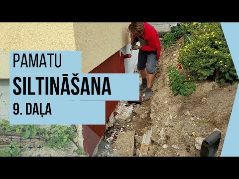 🏠👨‍🎨 Pamatu siltināšana (9) - krāsošana