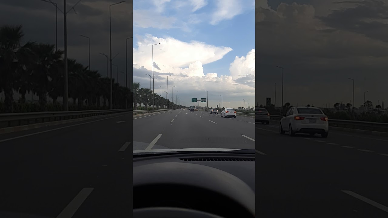 The highway in Erbil, Iraq, is a 120-meter road for those who have not seen Erbil