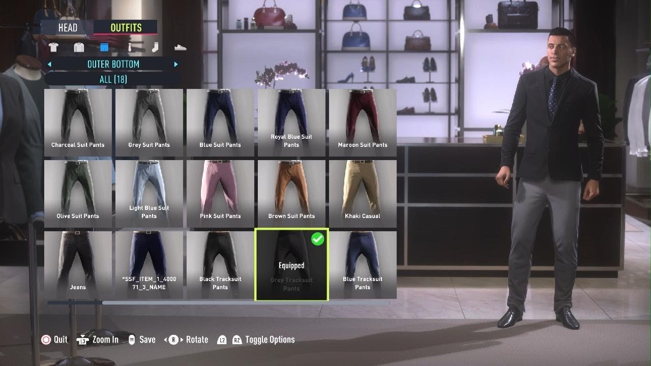 FIFA 22 Character Customization