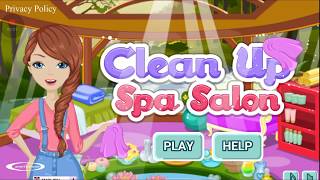 Clean Up Spa Salon gameplay for kids screenshot 2