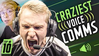 The Top 10 Craziest Voice Comms We Weren't Supposed To Hear
