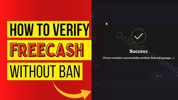 Freecash Account Verification Tutorial Using A Permanent USA Number||Best Survey Site 2023