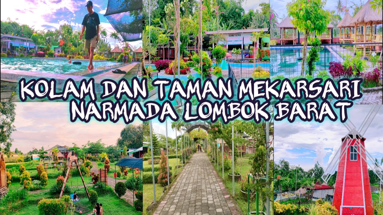 KOLAM DAN TAMAN MEKARSARI NARMADA LOMBOK BARAT || Muller Official24