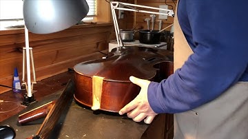 Repair a Cello neck at one afternoon 修复大提琴的一个下午 2020年3月