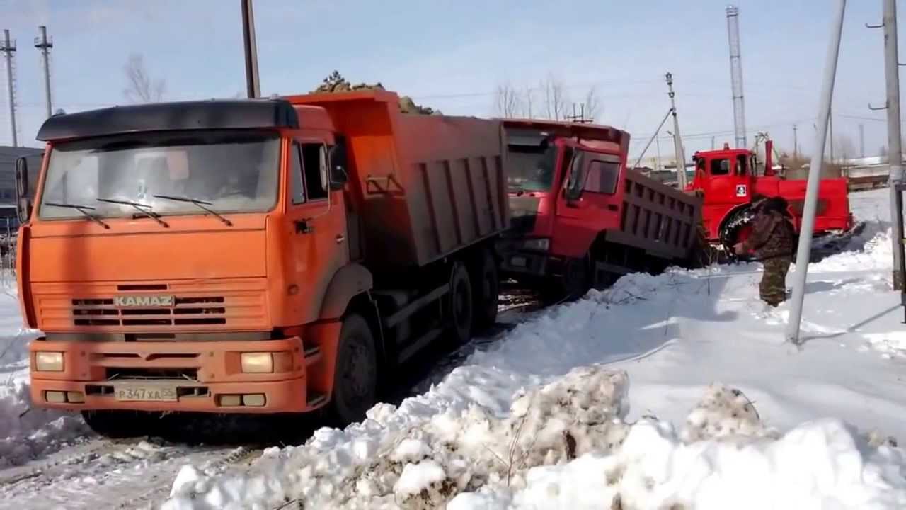 Камаз не вытянул на подъем Камаз не вытянул на подъем