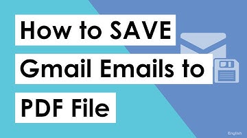 Save Gmail Emails as PDF – Best way to Save Google Emails in PDF