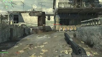 Knife Throw Across Map Final Kill Cam Call of Duty MW3