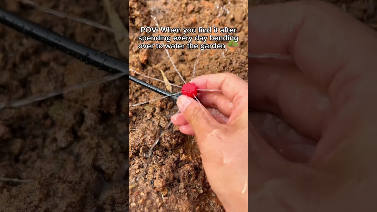 For these La Farah Drip Emitters , you just do a simple twist to get the right flow. 