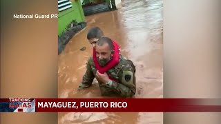 Isaias in Puerto Rico: National Guard rescues dozens from flooding