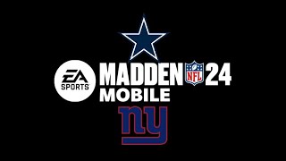 Dallas Cowboys vs New York Giants - Madden NFL Mobile 24 screenshot 5