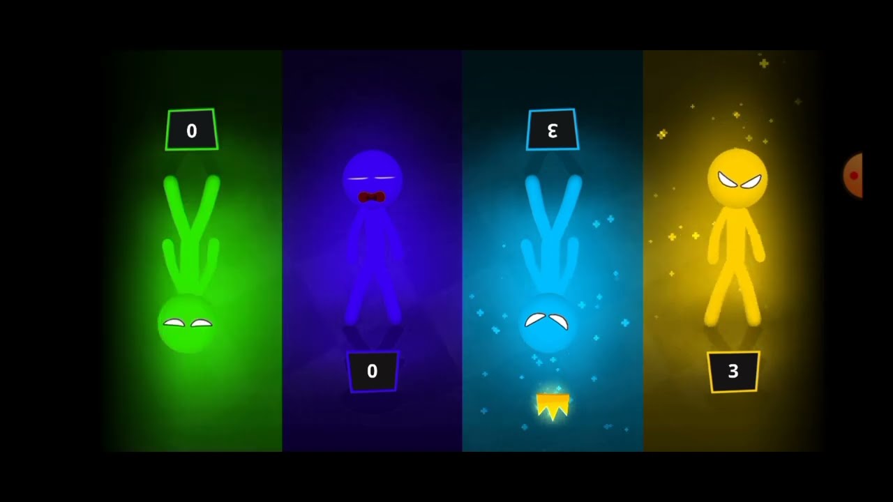 Stickman Party - Tournament Mode 1234 Random Player | Gameplay | Part 13.