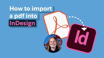 How to import a pdf into InDesign - Adobe Tutorial