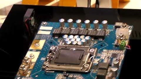 Fairchild DrMOS demo at APEC 2010