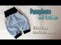 Pumphose mit Taschen - Nähanleitung OHNE Schnittmuster - Für Anfänger - Nähtinchen