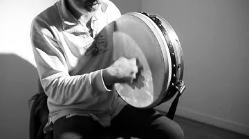 How to play Bodhran: 1. Basic Stroke: Rónán Ó Snodaigh