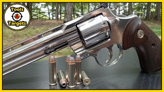Magnum Force!...Colt Python .357 Magnum Quick Range Review!