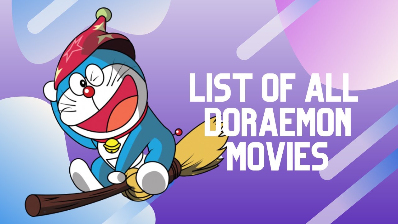 List of All Doraemon Movies  Animeindiain