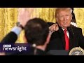 Donald Trump v the press: A week inside the White House briefing room - BBC Newsnight