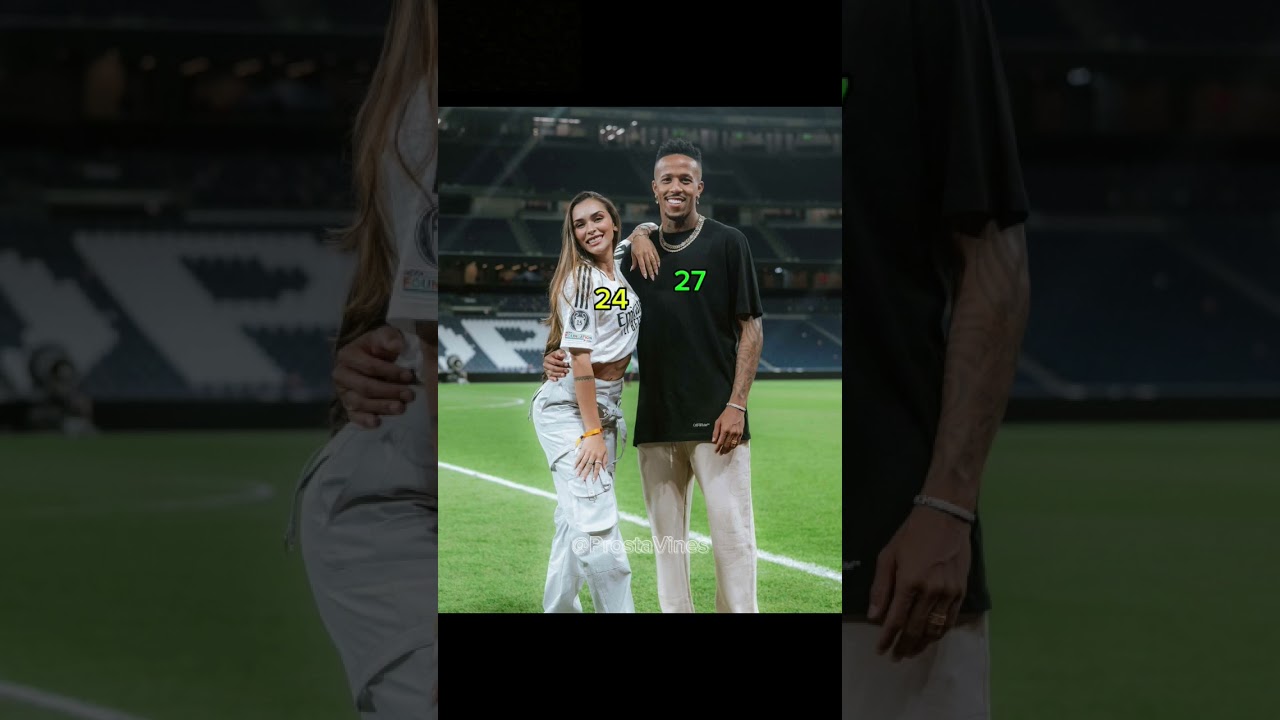 Real Madrid football players and wife age )