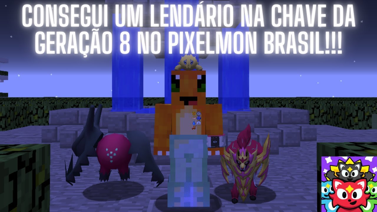 Fallz Pixelmon  Chaves Lendárias