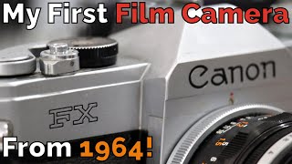 Canon FX: Моя первая пленочная камера (ОБЗОР И ВИДЕОРУКОВОДСТВО)