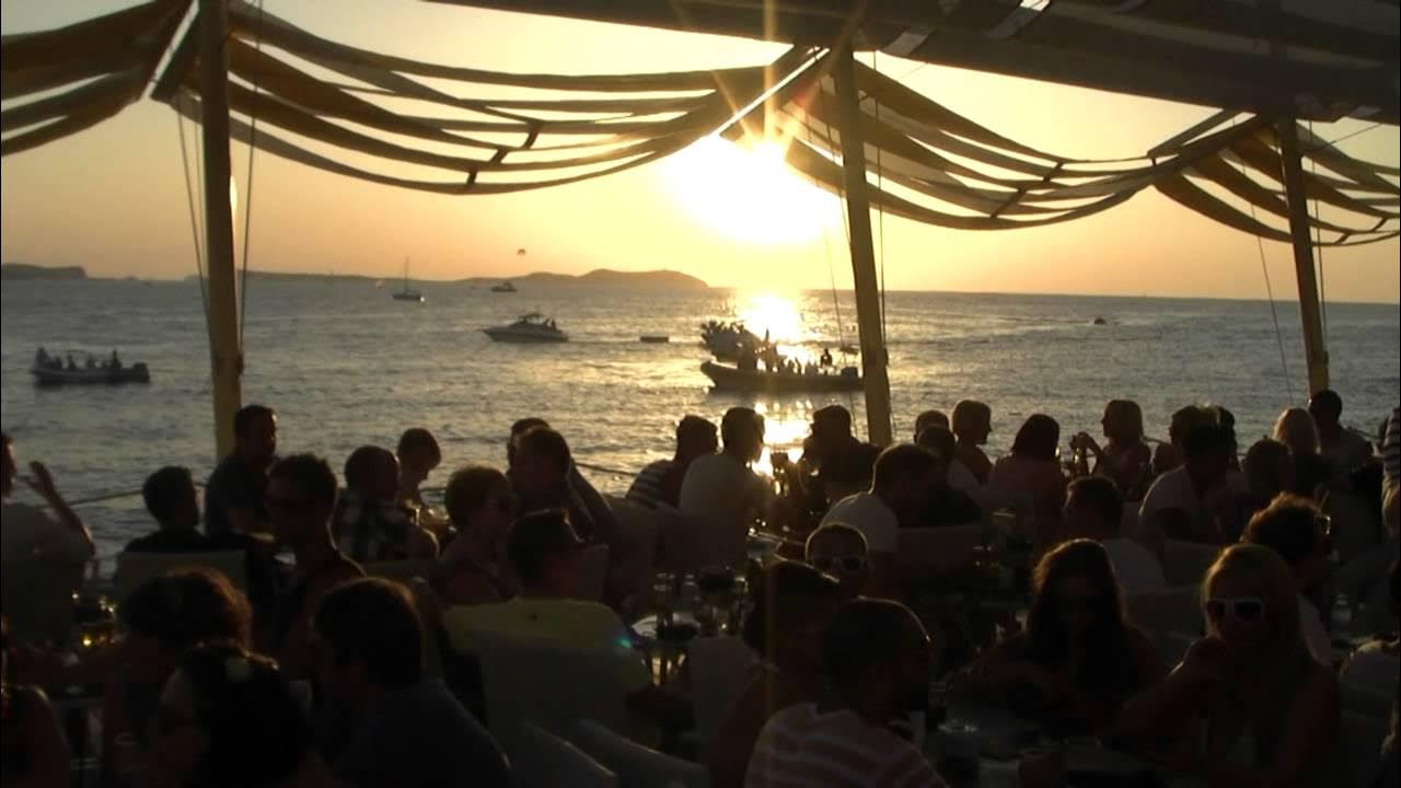 Café del Mar. It was a magic sunset in a beautiful place