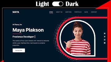 Personal Portfolio Website Using Html, Css and JavaScript || Part -  3