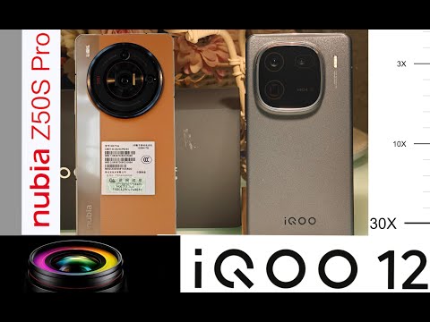 Видео: IQOO 12 vs NUBIA Z50S PRO / Видео / Фото