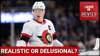 Mike Rupp Believes That The Devils Should Pursue Brady Tkachuk...Does He Fix Their Issues?