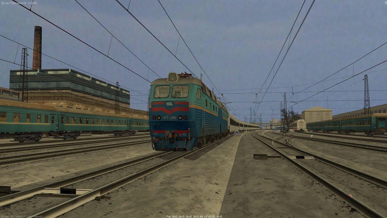 (ZD Simulator) ІНТЕРСІТІ +  №731 Запоріжжя — Київ ( 2 частина)