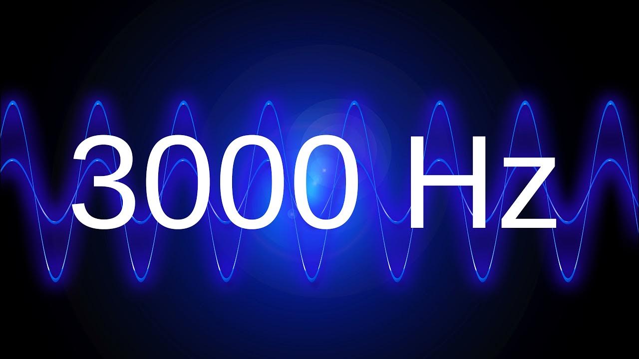 3000 Hz clean pure sine wave TEST TONE 3 kz frequency 3000 Hz clean pure sine wave TEST TONE 3 kz frequency