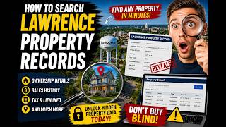 How to search Lawrence property records