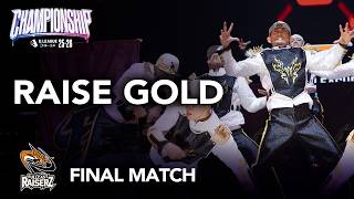 FULLCAST RAISERZ / RAISE GOLD 【D.LEAGUE 25-26  CHAMPIONSHIP FINAL MATCH】