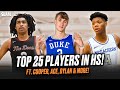 Espns top 25 best high school basketball players in the class of 2024 