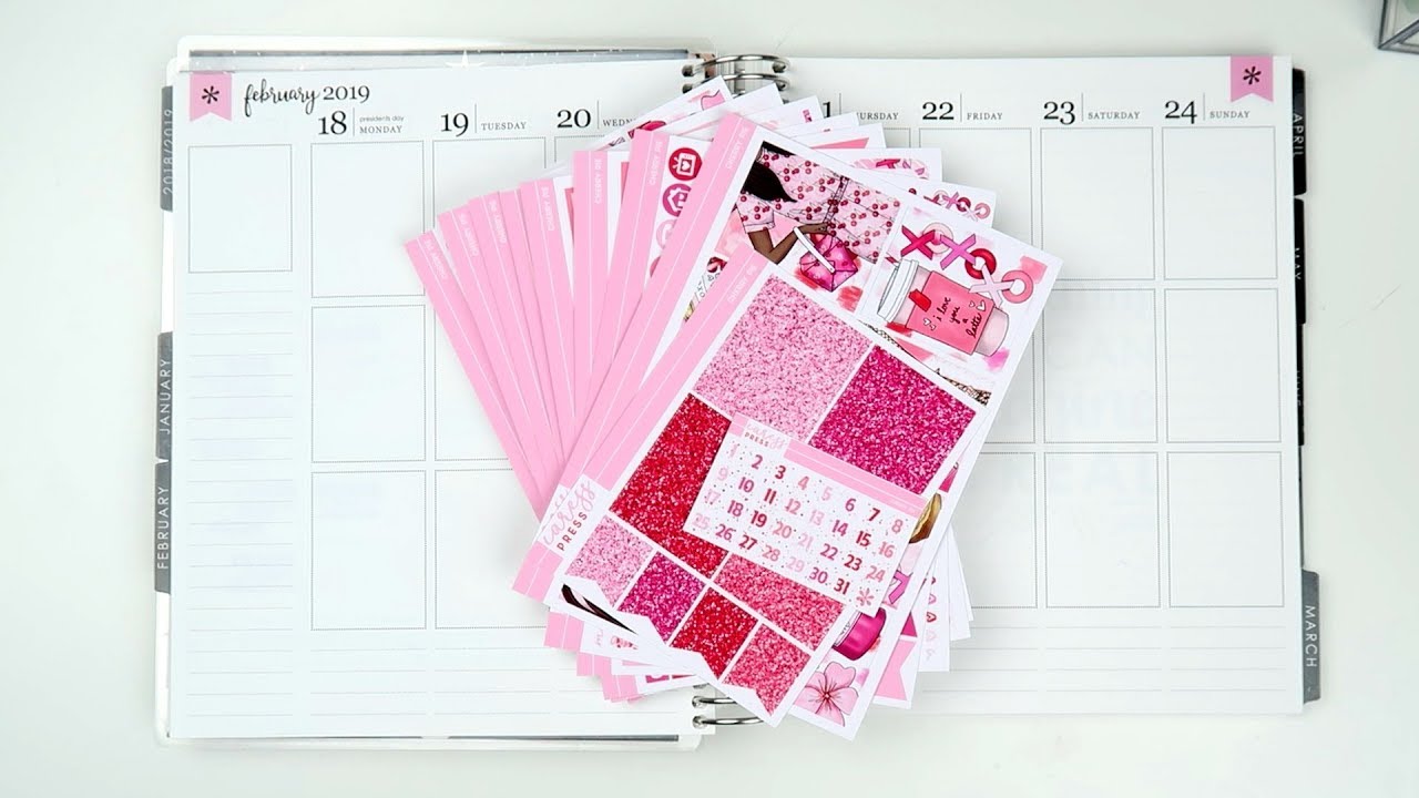 Plan With Me | Cherry Pie (CaressPress)