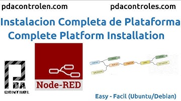 Simple installation Node-RED IoT Platform connections: PDAControl