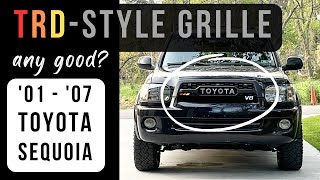 TRD Heritage Style Grille Review For 2001-2007 Toyota Sequoia