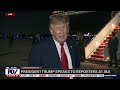 Trump takes questions before leaving for Ireland
