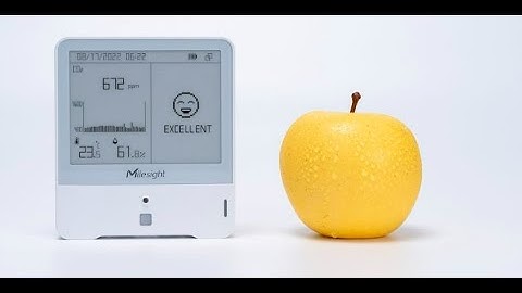 Milesight 9-in-1 Indoor Air Quality Sensor AM307