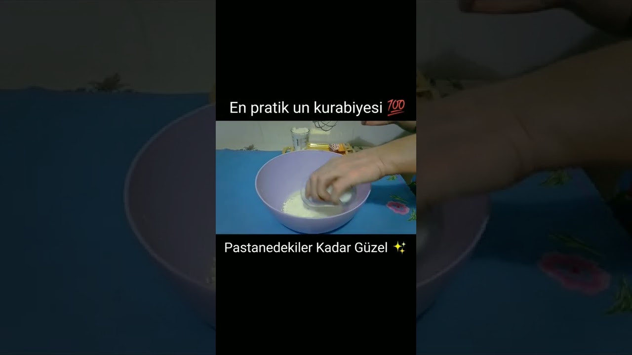 3 Malzemeli Un Kurabiyesi ???? Kıyır Kıyır Oldu ???????? #yemektarifleri #tatlıtarifleri #kurabiye 3 Malzemeli Un Kurabiyesi ???? Kıyır Kıyır Oldu ???????? #yemektarifleri #tatlıtarifleri #kurabiye
