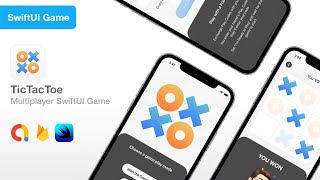 TicTacToe - Multiplayer SwiftUI Game with Firebase | Xcode Project Source Code | iOS App Template screenshot 4